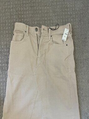 Gap Corduroy Skirt (Size 28)